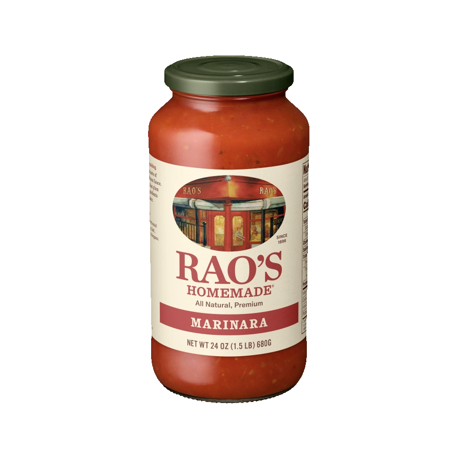 Jar of Rao's Homemade Marinara Sauce