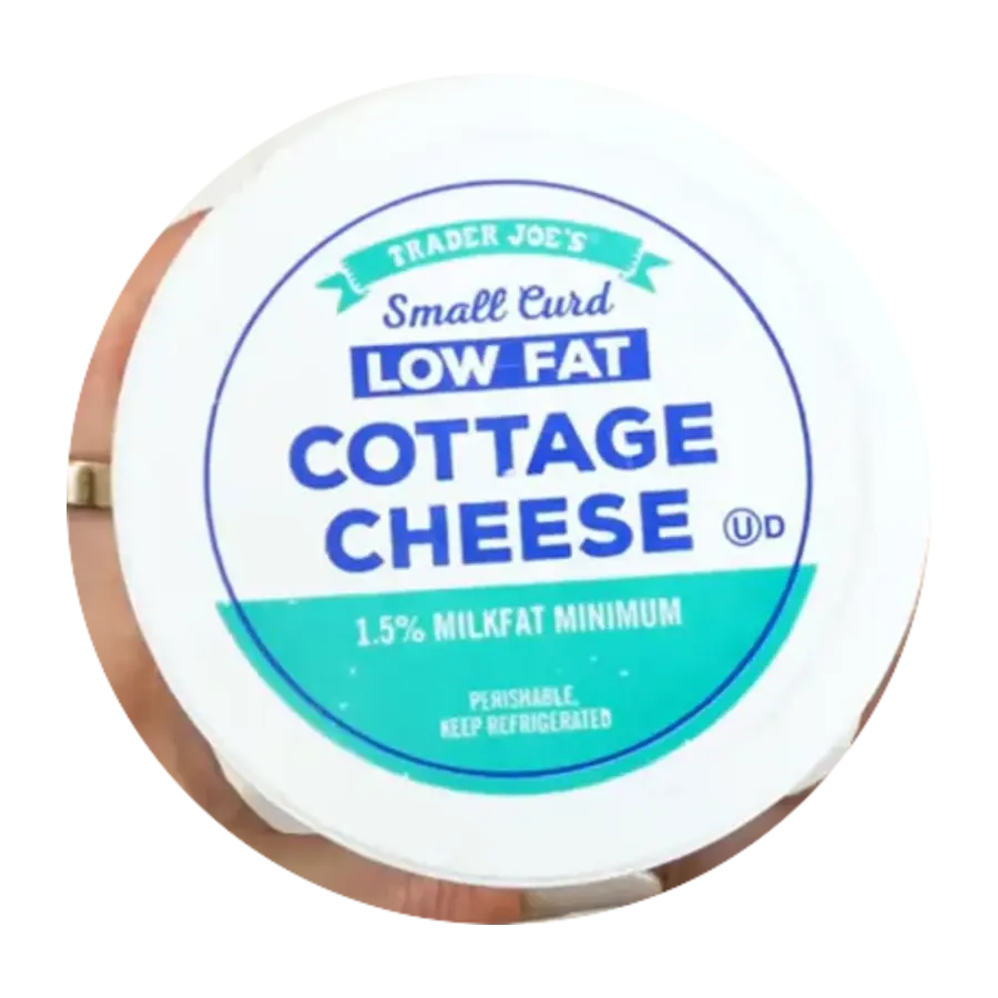 Trader Joe's Cottage Cheese container