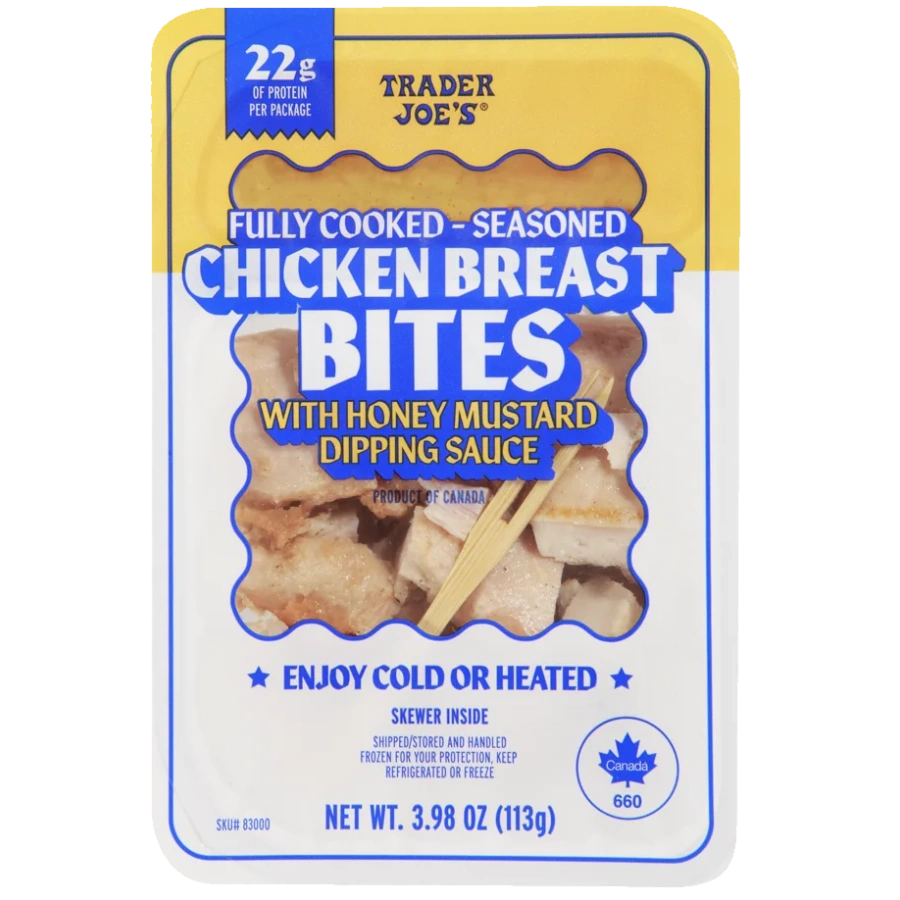 Trader Joe's Chicken Breast Bites package