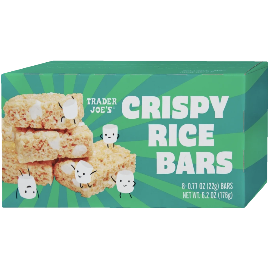 Trader Joe's Crispy Rice Bars box