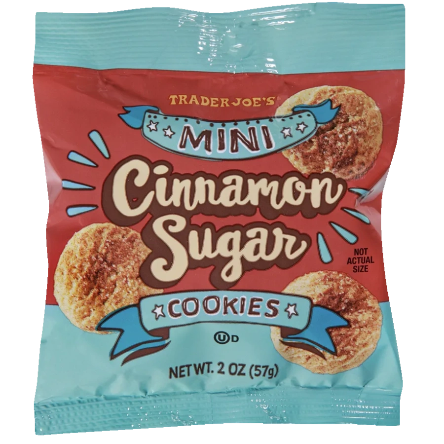 Trader Joe's Mini Cinnamon Sugar Cookies pouch