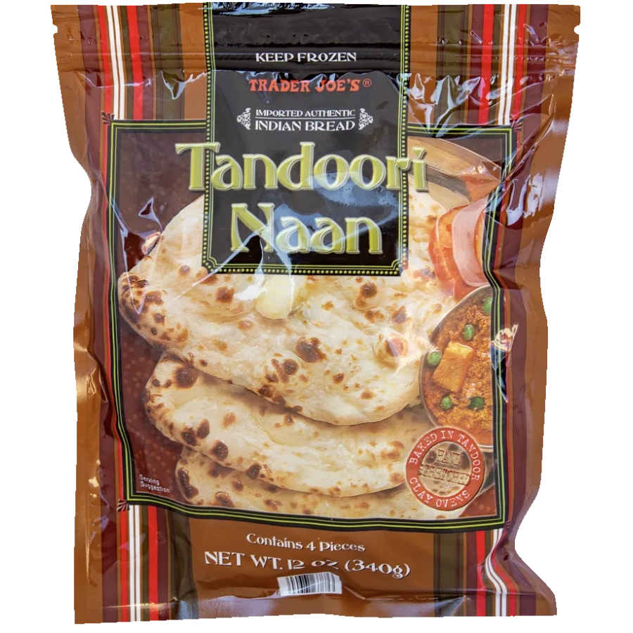 Trader Joe's Tandoori Naan package